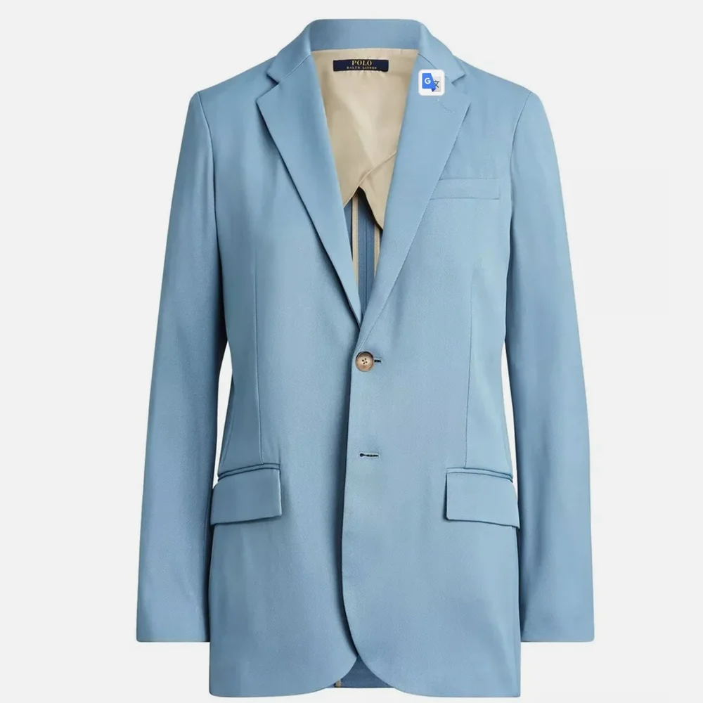 Polo Ralph Lauren Blazer Sport Coat Jacket In Channel Blue Women’s Size 6 - Picture 1 of 10